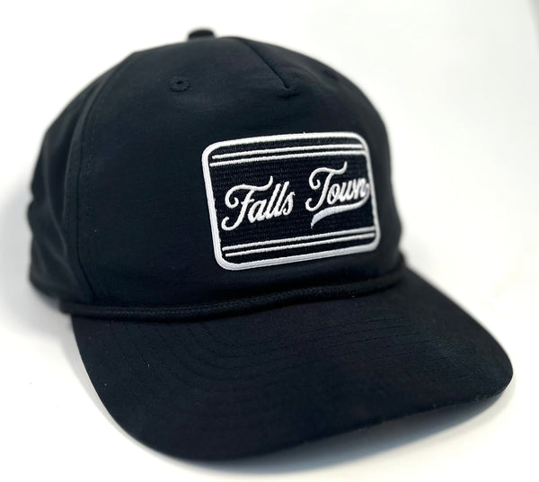 Falls Town-Black Out Hat-Richardson 256